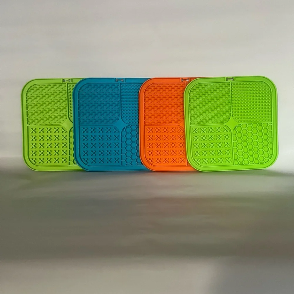 2 packs pet licking mat